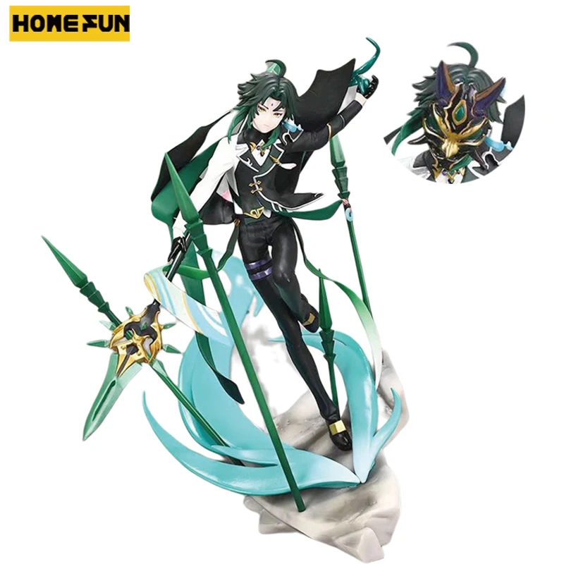 Аниме-фигурка Xiao Genshin Impact 30 см, ПВХ Статуэтка Xiao, модель детских кукол, коллекционные игрушки, украшение для стола, подарки
Аниме-фигурка Xiao Genshin Impact 30 см, ПВХ Статуэтка Xiao, модель детских кукол, коллекционные игрушки, украшение для стола, подарки