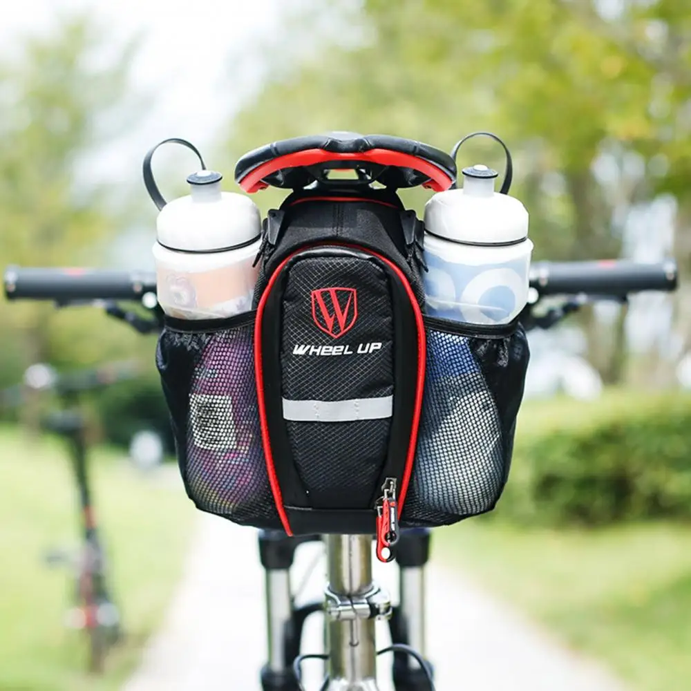 Bicycle Bags & Panniers Bike Double Water Bottle Organizer Waterproof Saddle Bag Portable Rear Pouch Bicycle Accessories
Bicycle Bags & Panniers Bike Double Water Bottle Organizer Waterproof Saddle Bag Portable Rear Pouch Bicycle Accessories