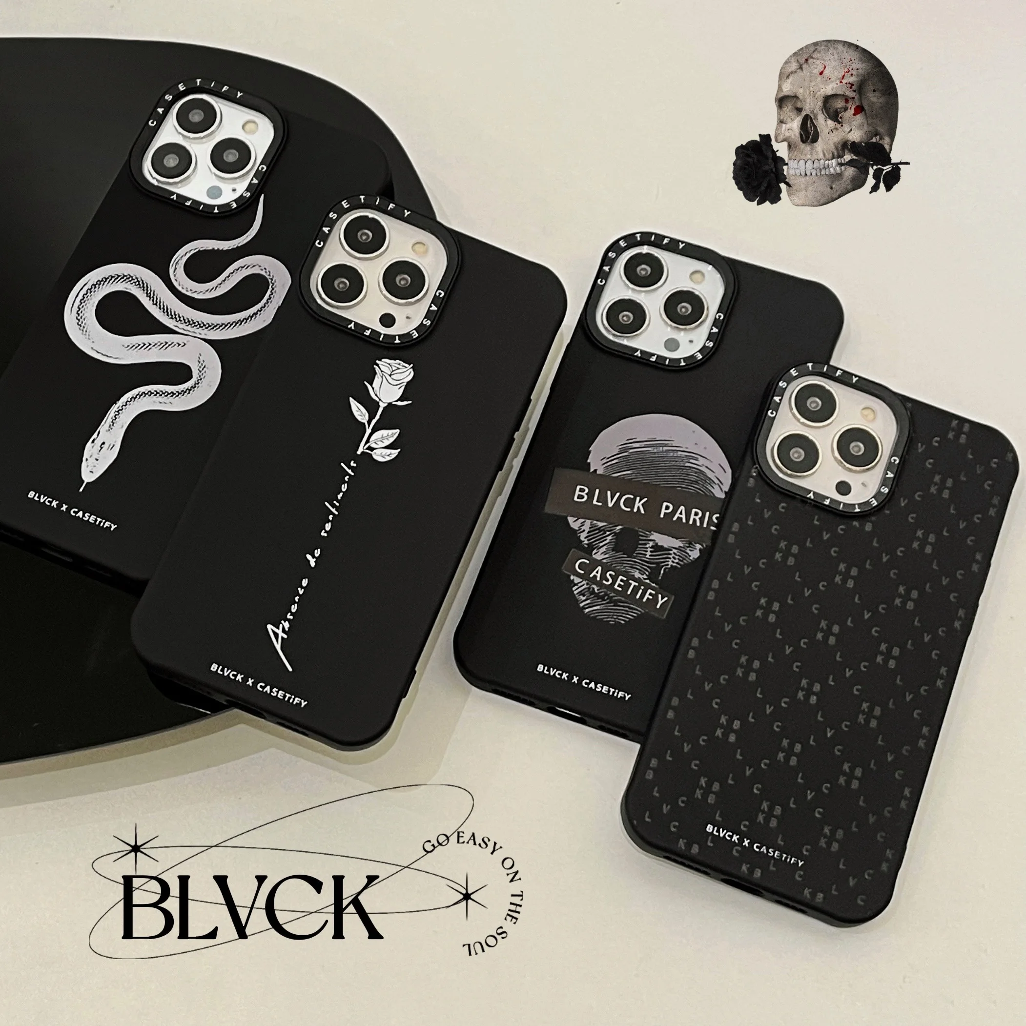 Solid Black BLVCK Snake Skull Rose Phone Cases For iPhone 14 13 12 11 Pro Max XR XS MAX 8 X 7 SE 2020 14promax Back Cover
Solid Black BLVCK Snake Skull Rose Phone Cases For iPhone 14 13 12 11 Pro Max XR XS MAX 8 X 7 SE 2020 14promax Back Cover