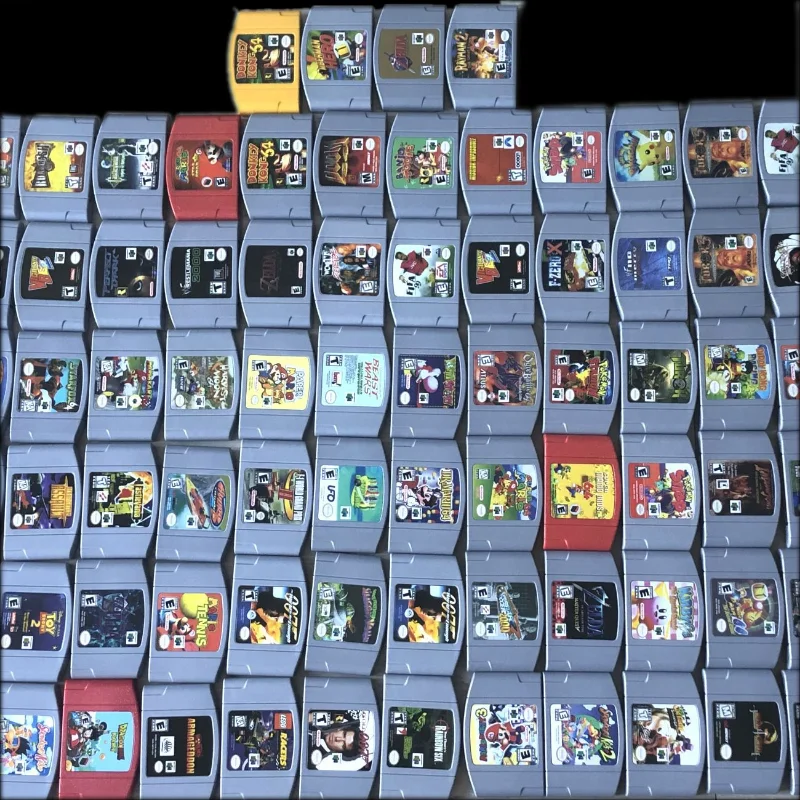 N64 Gaming Card Series 64 Bit Mary Rook Mario Kart Super smash party Version N64 Video Game Cartridge Card English Language
N64 Gaming Card Series 64 Bit Mary Rook Mario Kart Super smash party Version N64 Video Game Cartridge Card English Language
