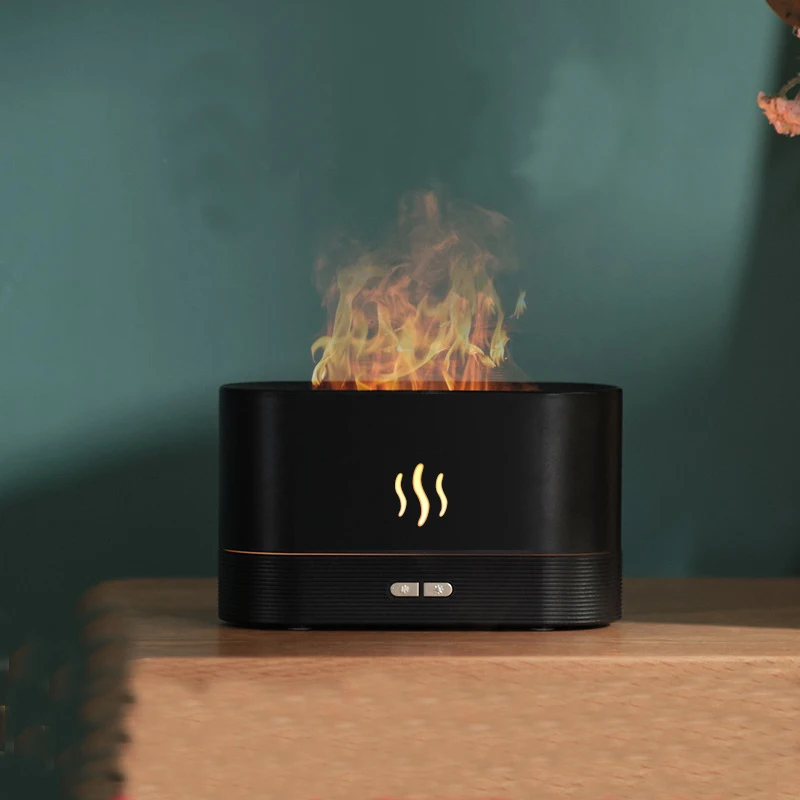 Creative Aromatherapy Diffuser Air Humidifier Simulation Flame Aroma Diffuser Home 5v Office Desktop 3d Flame Humidifier 180ml
Creative Aromatherapy Diffuser Air Humidifier Simulation Flame Aroma Diffuser Home 5v Office Desktop 3d Flame Humidifier 180ml