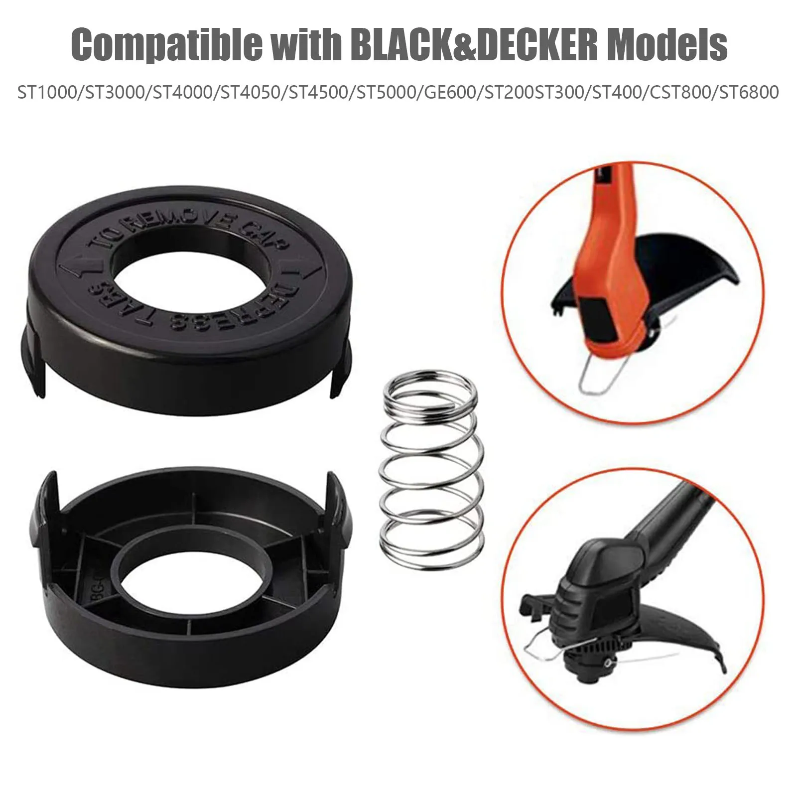 Крышка катушки 682378-02 для Black & Decker ST4500 для ST1000 ST4000 ST4500 комплект сменных аксессуаров для газонокосилки
Крышка катушки 682378-02 для Black & Decker ST4500 для ST1000 ST4000 ST4500 комплект сменных аксессуаров для газонокосилки