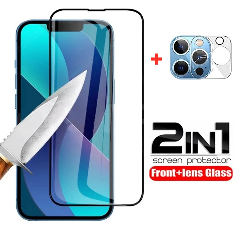2 In 1 Tempered Glass + Camera Protector for IPhone 14 Pro Max Screen Protector for IPhone 13 12 11 Pro Max Mini 14 Plus Glass
2 In 1 Tempered Glass + Camera Protector for IPhone 14 Pro Max Screen Protector for IPhone 13 12 11 Pro Max Mini 14 Plus Glass