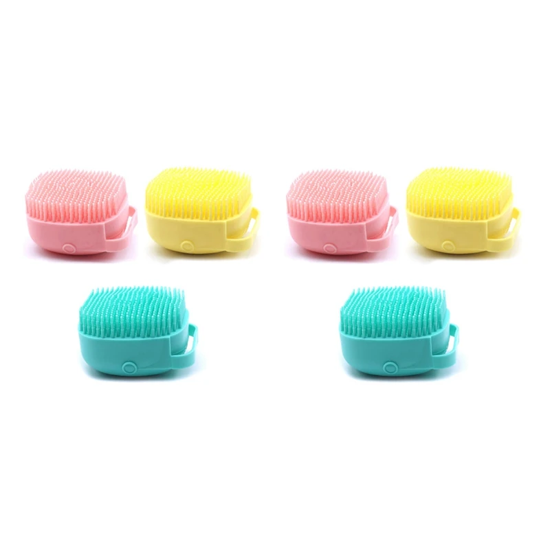 Body Scrubber With Soap Dispenser For Shower,6 Pack Exfoliating Brushes, Soft Body Exfoliator, Bath Loofah Square
Body Scrubber With Soap Dispenser For Shower,6 Pack Exfoliating Brushes, Soft Body Exfoliator, Bath Loofah Square