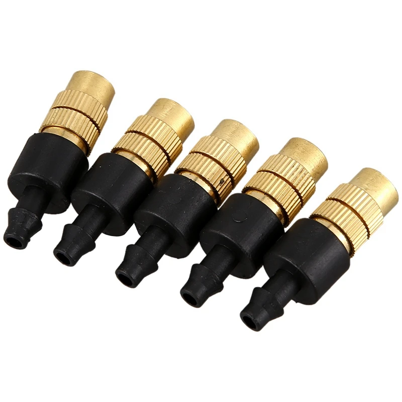 Promotion! 200PCS Adjustable Sprayer Brass Misting Nozzle Atomizing Sprinkler For Mini Drip Garden Watering Irrigation Spray
Promotion! 200PCS Adjustable Sprayer Brass Misting Nozzle Atomizing Sprinkler For Mini Drip Garden Watering Irrigation Spray