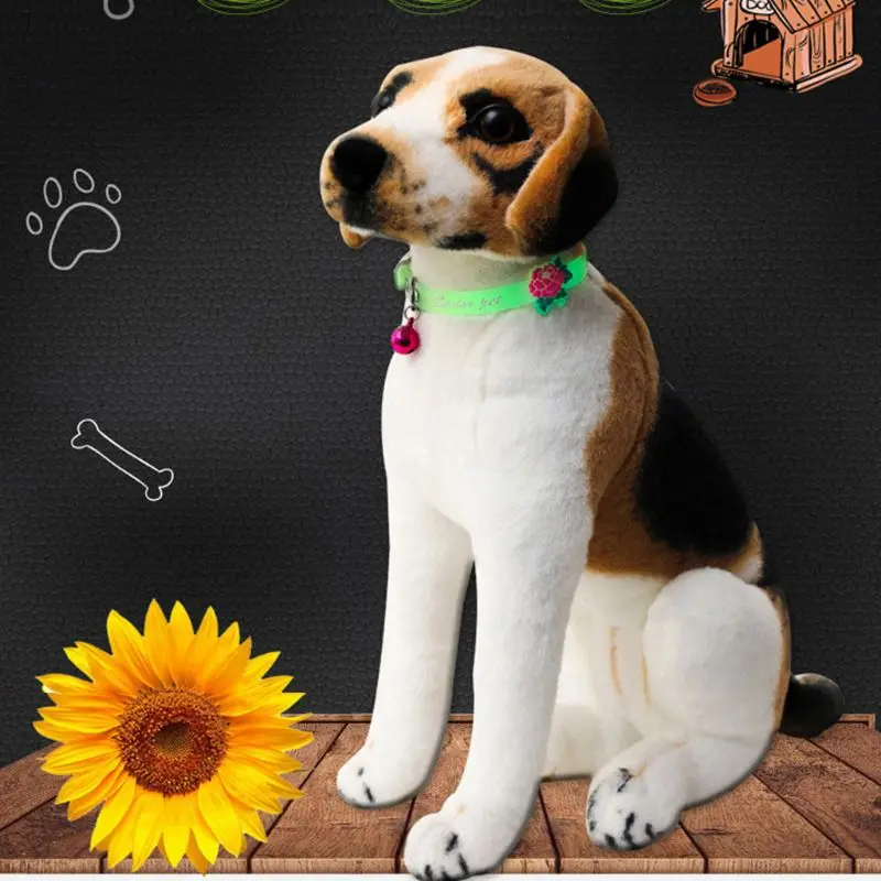 Fluorescent Silicone Collar Pet Glowing Collars With Bells Glow At Night Dogs Cats Necklace Light Luminous Neck Ring Accessories
Fluorescent Silicone Collar Pet Glowing Collars With Bells Glow At Night Dogs Cats Necklace Light Luminous Neck Ring Accessories