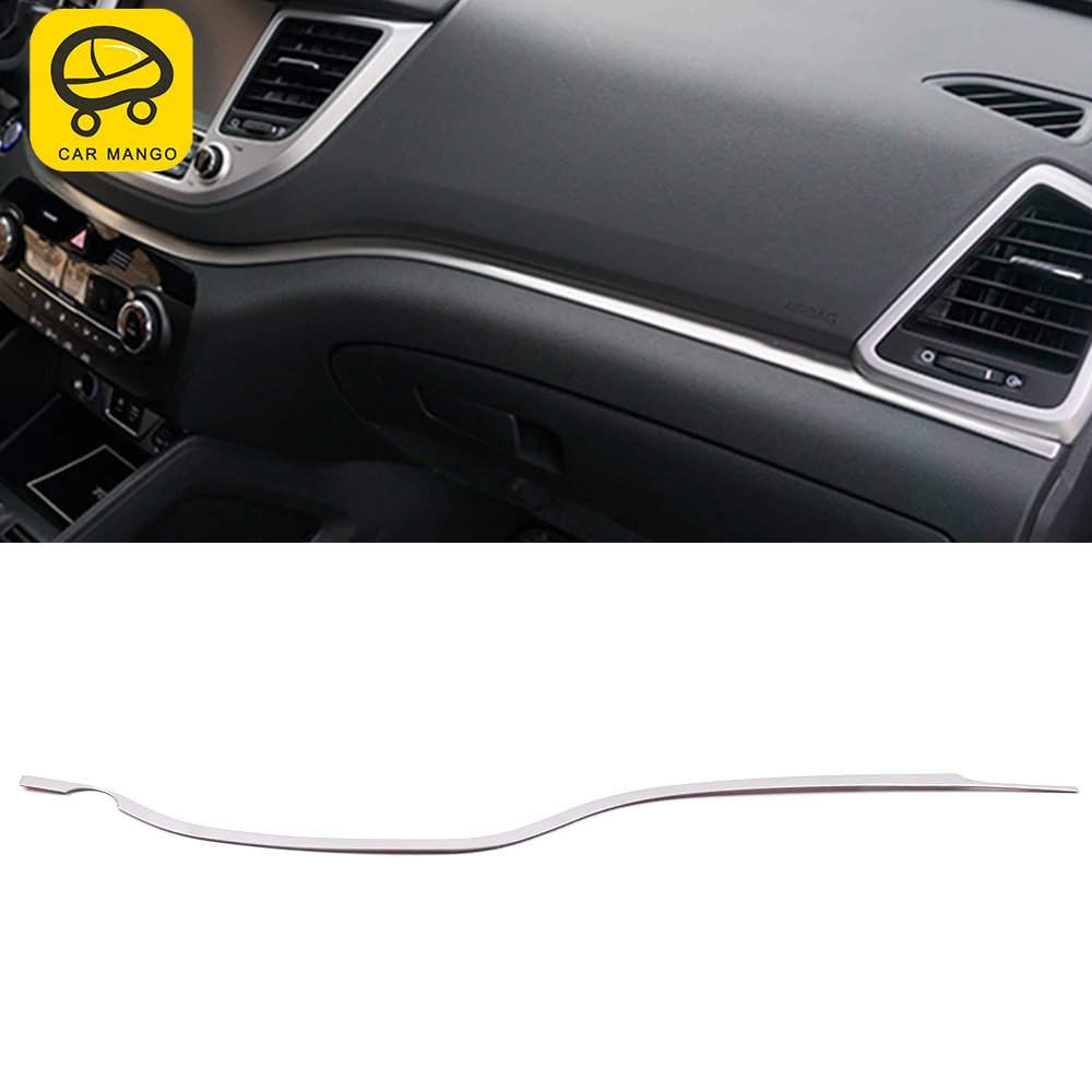 CarManGo Car Accessories Stainless Steel Central Control Cover Sticker Trim Interior Decoration for Hyundai Tucson TL 2015-2018
CarManGo Car Accessories Stainless Steel Central Control Cover Sticker Trim Interior Decoration for Hyundai Tucson TL 2015-2018
