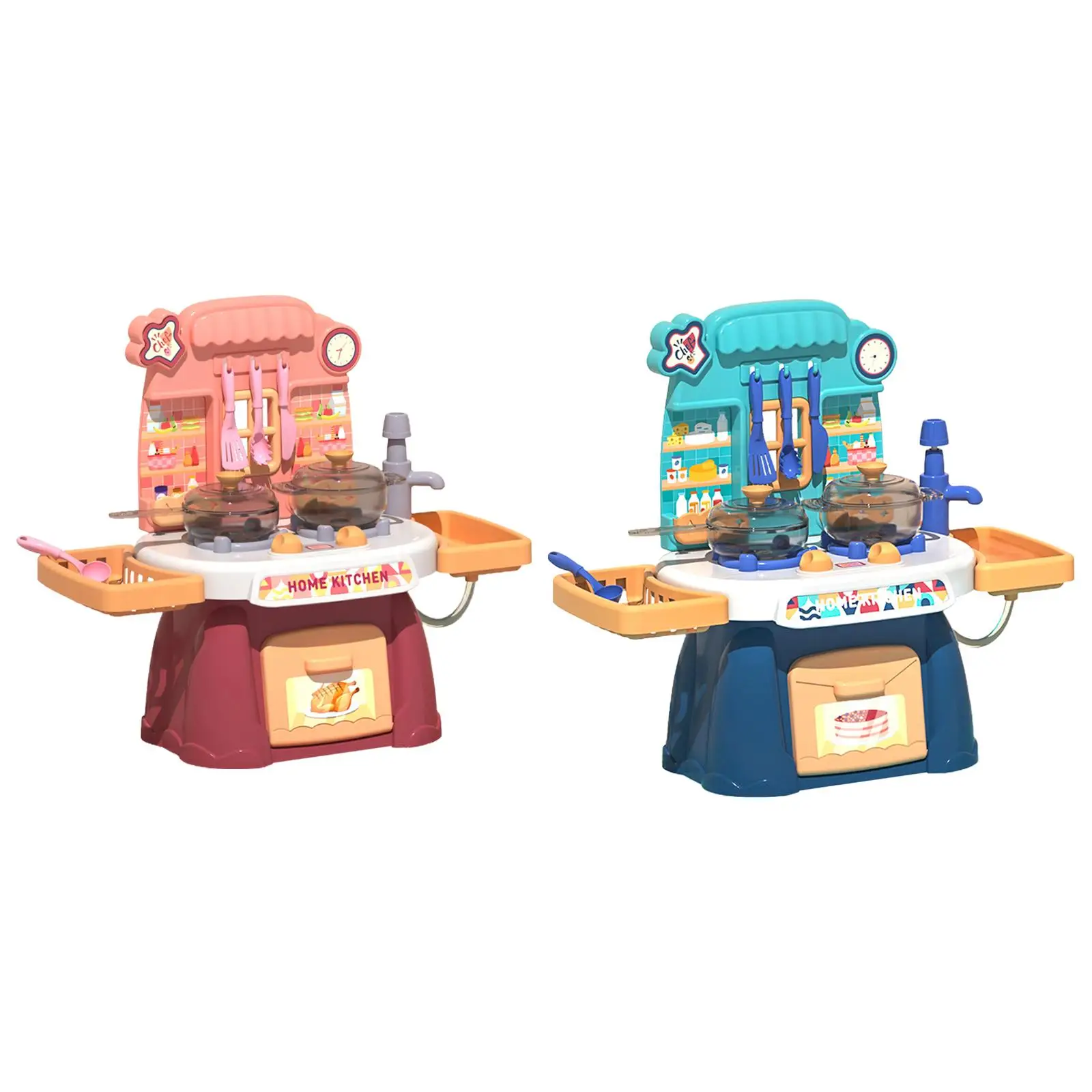 Kids Kitchen Toys Role Play Cooking Skill Learning Indoor Outdoor Playset for Kids Preschool Toddlers Boys Girls Holiday Gifts
Kids Kitchen Toys Role Play Cooking Skill Learning Indoor Outdoor Playset for Kids Preschool Toddlers Boys Girls Holiday Gifts