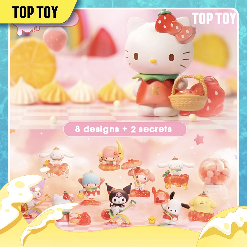 TOPTOY Sanrio Sweety Paradise Series, HelloKitty Cinnamoroll, Blind Box Figurine, Kawaii Collectable Toys For Girls
TOPTOY Sanrio Sweety Paradise Series, HelloKitty Cinnamoroll, Blind Box Figurine, Kawaii Collectable Toys For Girls