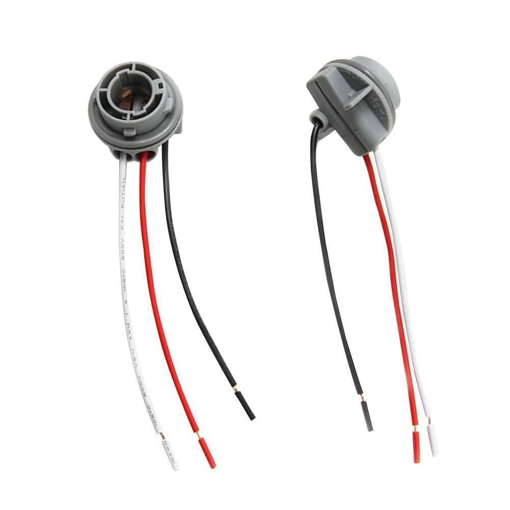 2pcs 12V 1157 Car Bulb Holder Lamp Socket Adapter LED Light Wiring Connector LED Turn Signal Lamp Holder Plug Socket Accessories
2pcs 12V 1157 Car Bulb Holder Lamp Socket Adapter LED Light Wiring Connector LED Turn Signal Lamp Holder Plug Socket Accessories