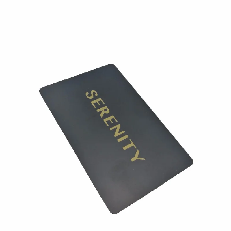 custom design Customized RFID Card Printable Stainless Steel Black Metal NFC RFID Business Card
custom design Customized RFID Card Printable Stainless Steel Black Metal NFC RFID Business Card