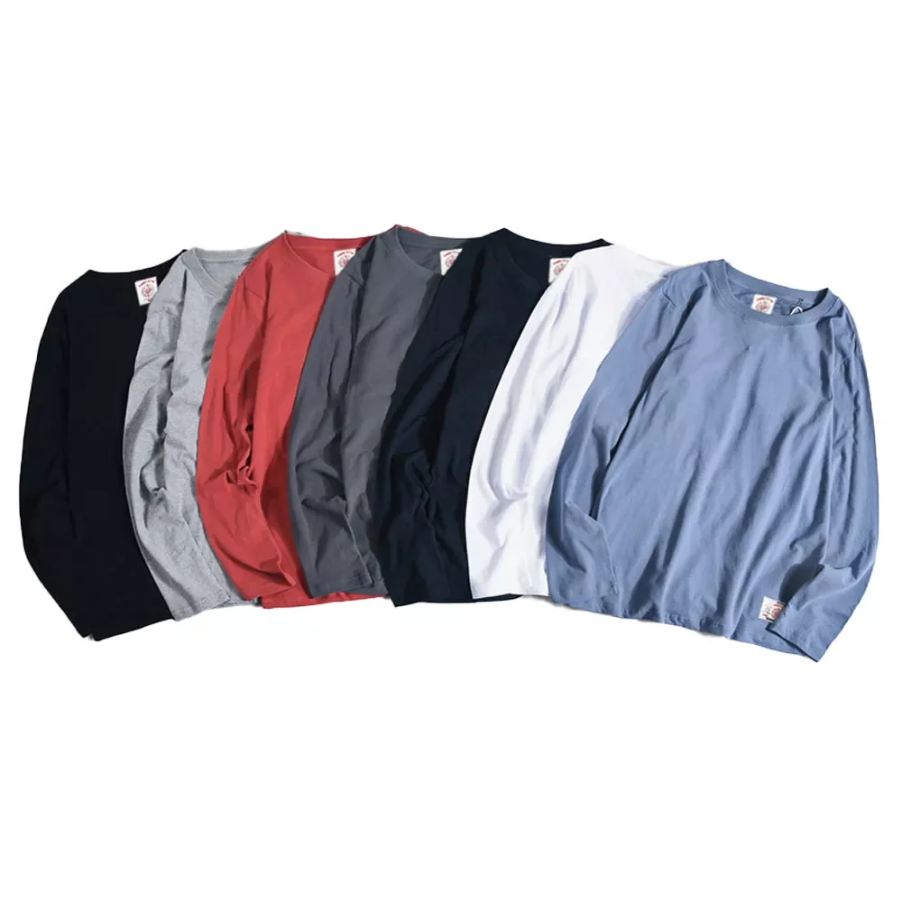 Cotton Long Sleeve T shirt For Men Solid Spring Casual Mens T-shirts High Quality Male Tops Classic Clothes Men's T-shirts
Cotton Long Sleeve T shirt For Men Solid Spring Casual Mens T-shirts High Quality Male Tops Classic Clothes Men's T-shirts