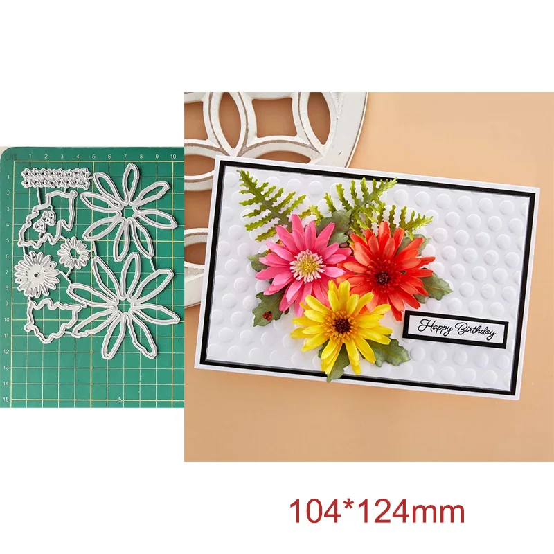 Металлические штампы с цветами маргариток трафареты для «сделай сам» Скрапбукинг декоративное тиснение ручная работа штамповочный шаблон...
Металлические штампы с цветами маргариток трафареты для «сделай сам» Скрапбукинг декоративное тиснение ручная работа штамповочный шаблон...