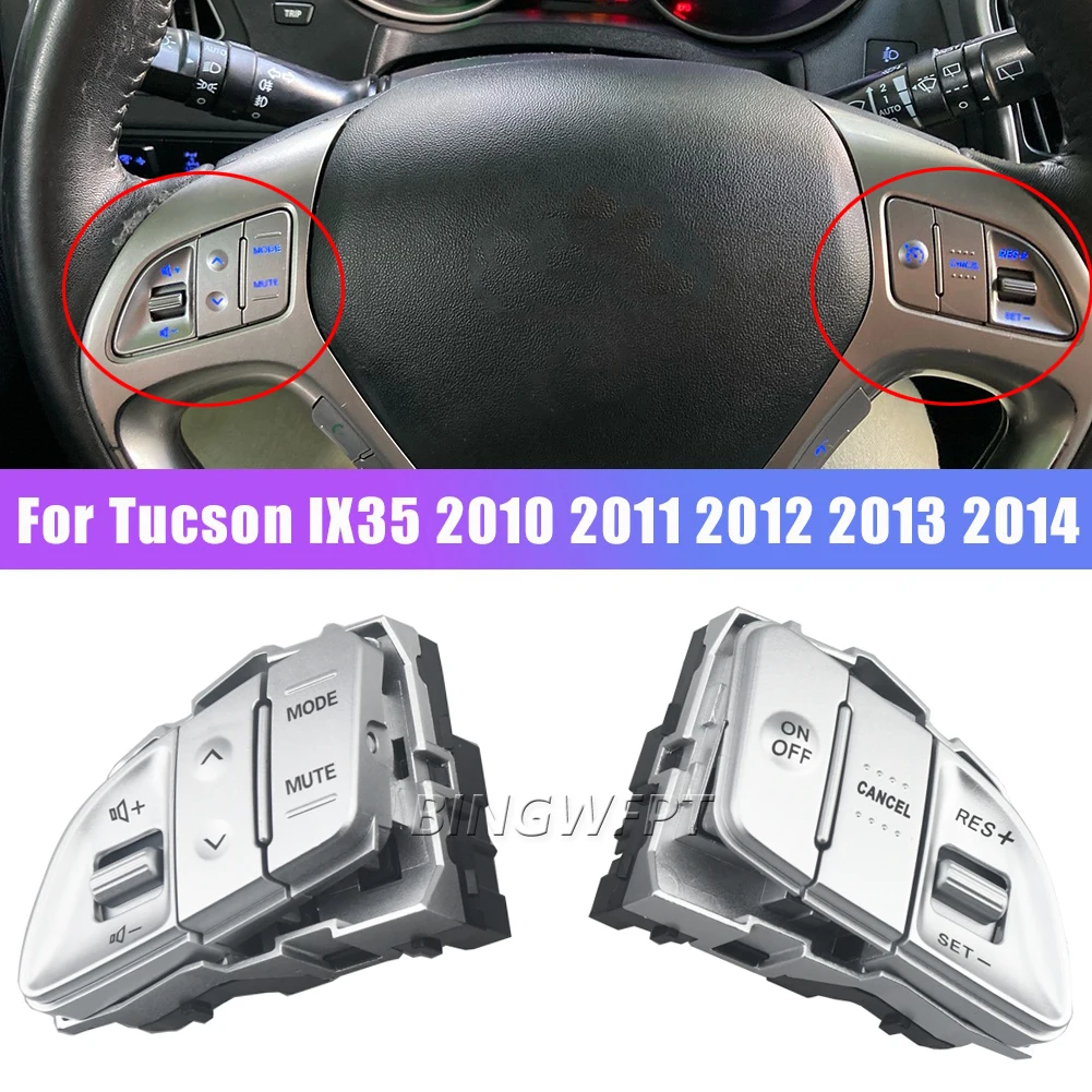 OEM 967002S100 multi-function steering wheel button volume adjustment cruise fixed speed For 2010-2014 Hyundai Tucson IX35
OEM 967002S100 multi-function steering wheel button volume adjustment cruise fixed speed For 2010-2014 Hyundai Tucson IX35