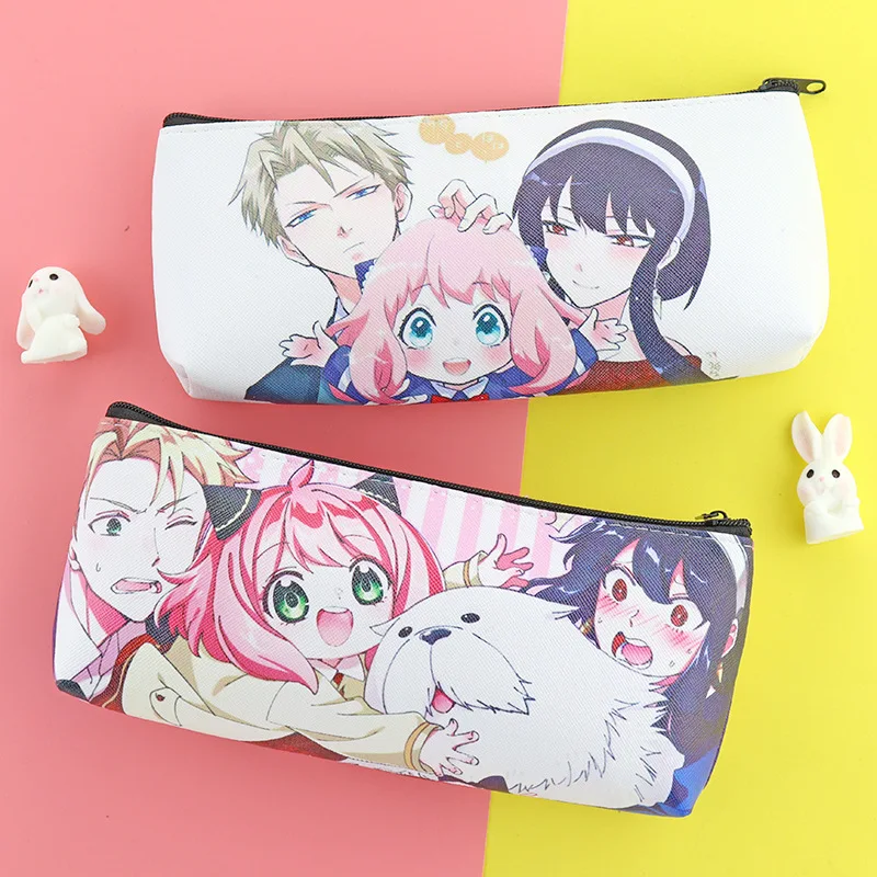 Cute Anime SPY x FAMILY Canvas Zipper Pencil Bag PU Case Anya Yor Loid Forger Painting Pen Cosmetic Bags for Students Girls Gift
Cute Anime SPY x FAMILY Canvas Zipper Pencil Bag PU Case Anya Yor Loid Forger Painting Pen Cosmetic Bags for Students Girls Gift