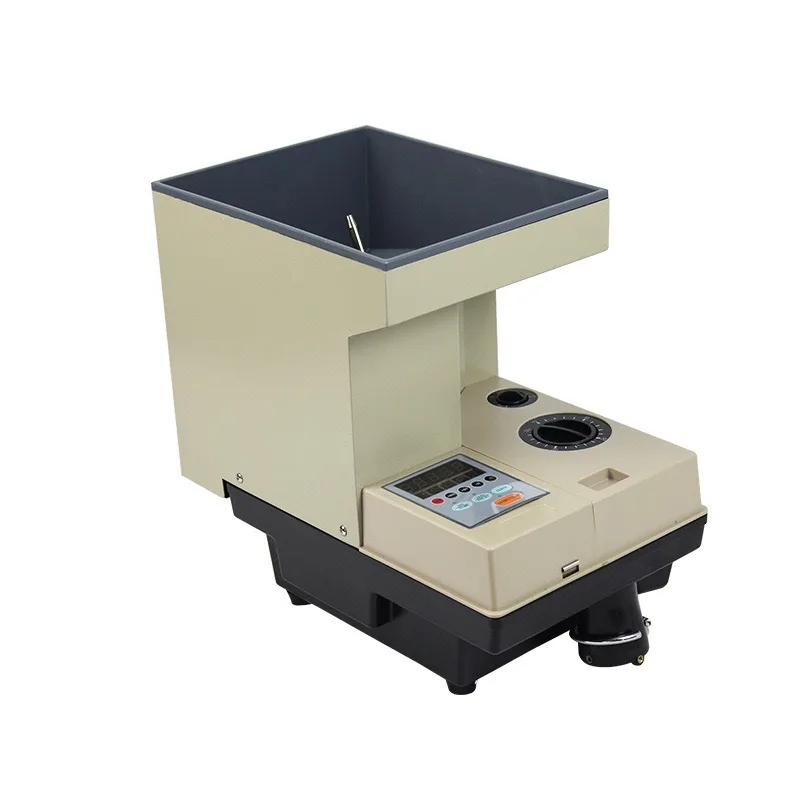 

Electronic Automatic Coin Sorter Money Counter 110v/220v Coin Counting Machine Counting Range 1-999 Pieces CS-400 QX