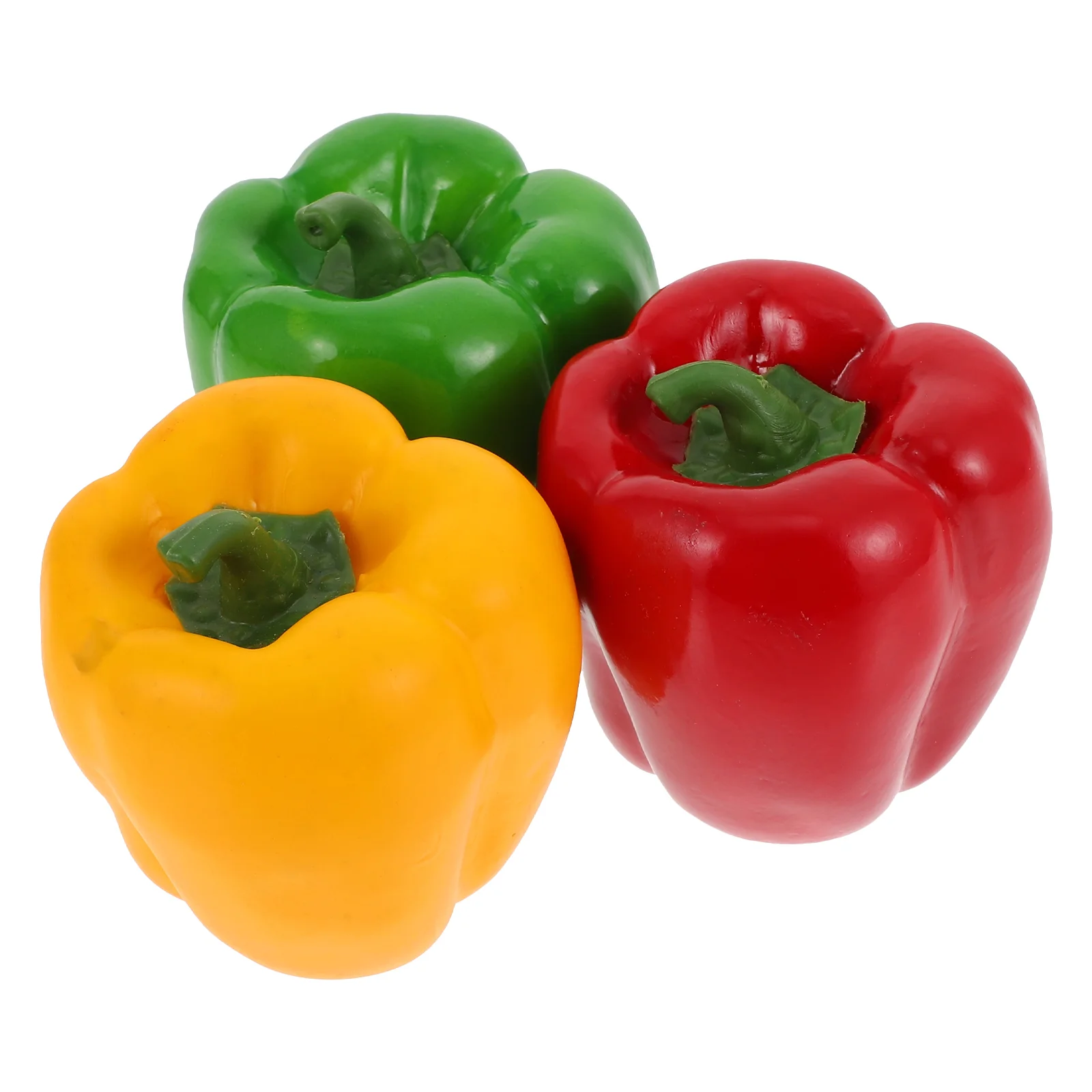Bell Peppers Artificial Pepper Simulation Props Fruit Vegetable Vegetables Hot Imitation Decor Faux Decoration Veggies False
Bell Peppers Artificial Pepper Simulation Props Fruit Vegetable Vegetables Hot Imitation Decor Faux Decoration Veggies False
