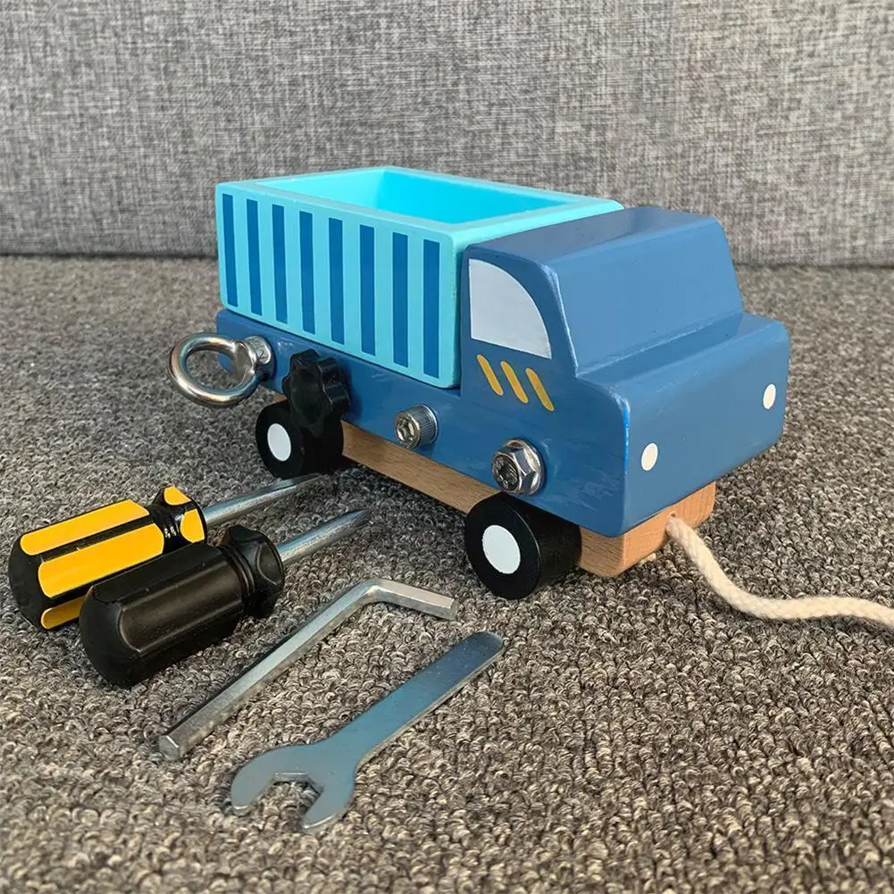 Montessori Truck Toy Construction Models Gift For Kids Toy Wooden Kids Toddlers Party Favors Tighten The Screws Intera G7l8
Montessori Truck Toy Construction Models Gift For Kids Toy Wooden Kids Toddlers Party Favors Tighten The Screws Intera G7l8