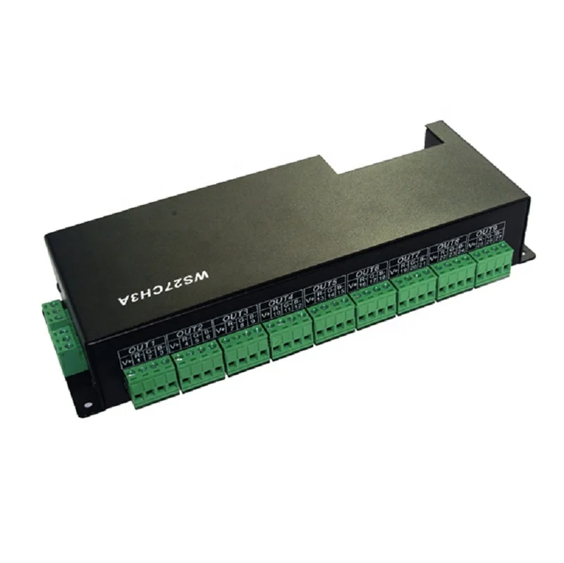 27CH x 3A Decoder светодиодный Controller 3-канальный драйвер RGB светодиодный Tape DC 12В-24В высокого качества DMX Decoder 12 в 972 Вт 24 в 1944 Вт
27CH x 3A Decoder светодиодный Controller 3-канальный драйвер RGB светодиодный Tape DC 12В-24В высокого качества DMX Decoder 12 в 972 Вт 24 в 1944 Вт