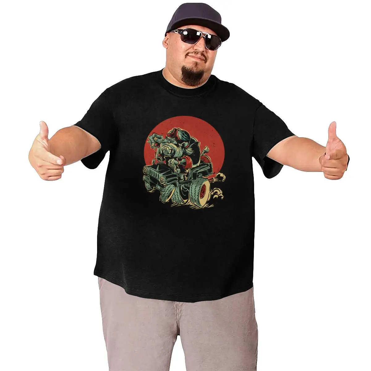 Punk Style Men's Oversized T Shirts 6XL 5XL for Big Tall Men Plus Size T-shirt Black Short Sleeve Top Tee Clothing for Father
Punk Style Men's Oversized T Shirts 6XL 5XL for Big Tall Men Plus Size T-shirt Black Short Sleeve Top Tee Clothing for Father