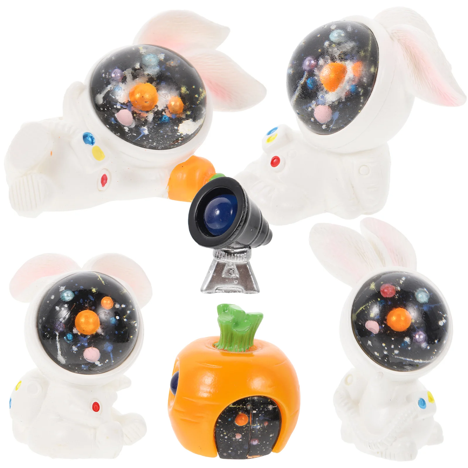 Bunny Rabbit Statue Astronaut Easter Sculpture Miniature Zodiac Garden Decorations Characters Toy Little Figures Desktop
Bunny Rabbit Statue Astronaut Easter Sculpture Miniature Zodiac Garden Decorations Characters Toy Little Figures Desktop