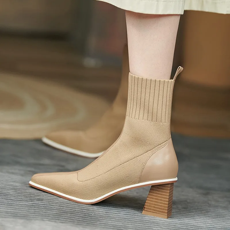 Women Fashion Boots Thick Heel High s Pointed Mesh Breathable Comfortable ed Non Slip Warm
Women Fashion Boots Thick Heel High s Pointed Mesh Breathable Comfortable ed Non Slip Warm