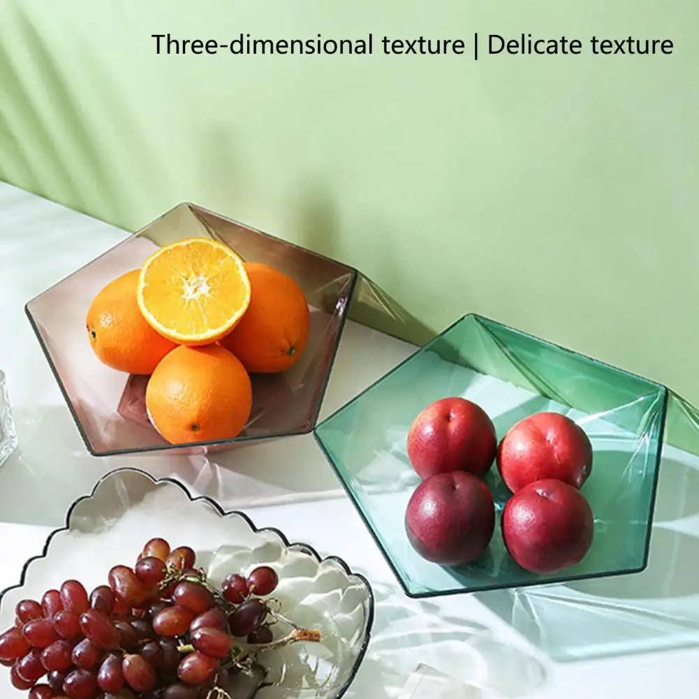 Convenient Fruit Storage Plate Clear Fruit Plate Pentagram Shape Fruit Tray Home Office Organizer Holding Fruits
Convenient Fruit Storage Plate Clear Fruit Plate Pentagram Shape Fruit Tray Home Office Organizer Holding Fruits