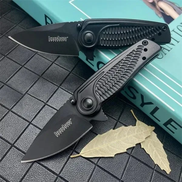 Kershaw 1313BLK Spoke Flipper Knife 2" Black Plain Blade EDC Camping Survival Hunting Outdoor Mini Folding Pocket Tool Knives
Kershaw 1313BLK Spoke Flipper Knife 2" Black Plain Blade EDC Camping Survival Hunting Outdoor Mini Folding Pocket Tool Knives