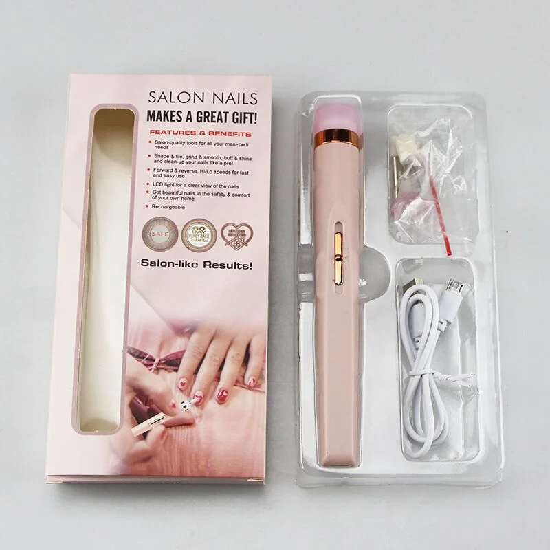 Electric Nail Grinder Nail Polishing Machine With Light Portable Mini Electric Manicure Art Pen Tools With Box For Gel Removing
Electric Nail Grinder Nail Polishing Machine With Light Portable Mini Electric Manicure Art Pen Tools With Box For Gel Removing
