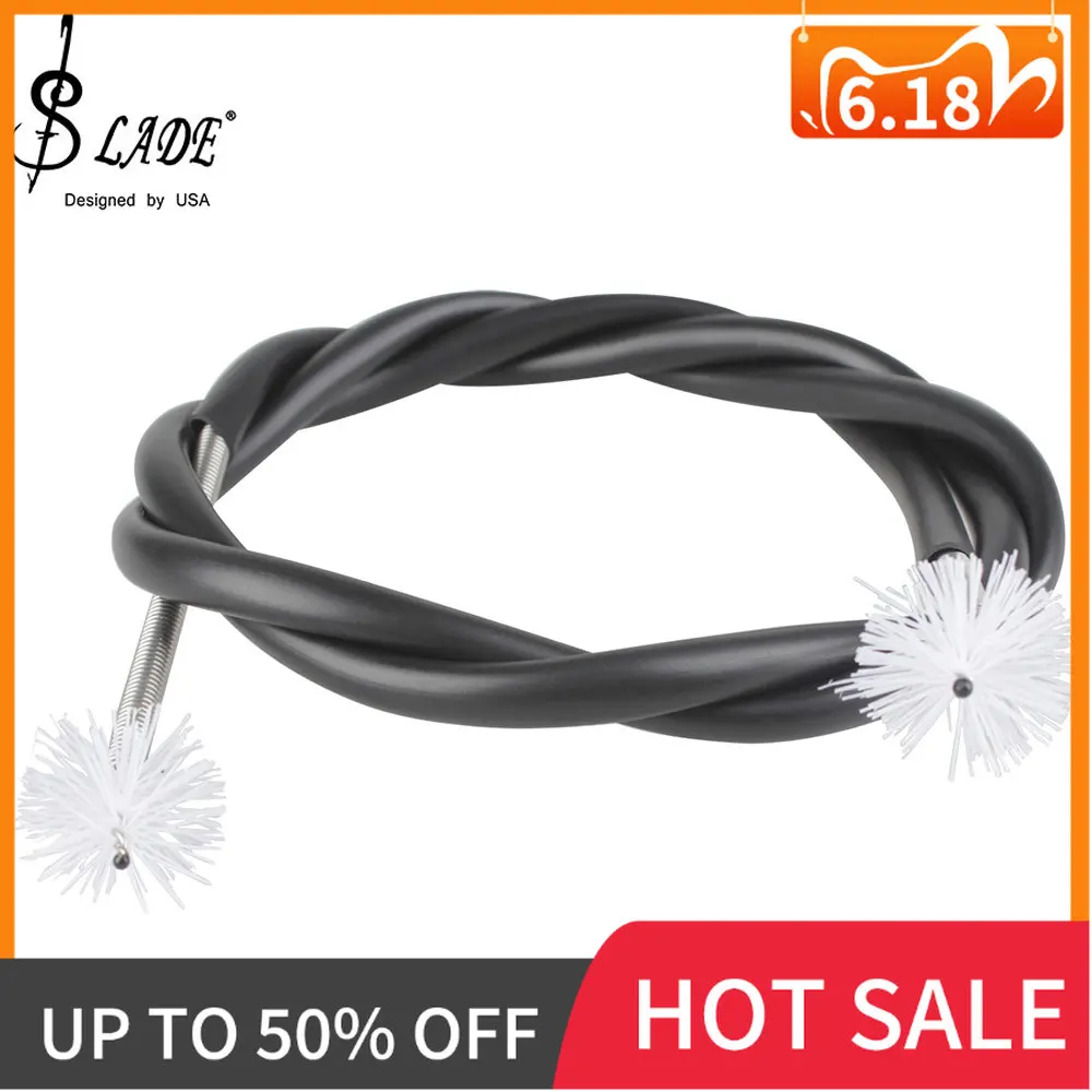 Professional Cornet Trumpet Cleaning Rope Brush Stainless Steel Rubber Brush Musical Instrument Maintenance Cleaning Accessories
Professional Cornet Trumpet Cleaning Rope Brush Stainless Steel Rubber Brush Musical Instrument Maintenance Cleaning Accessories