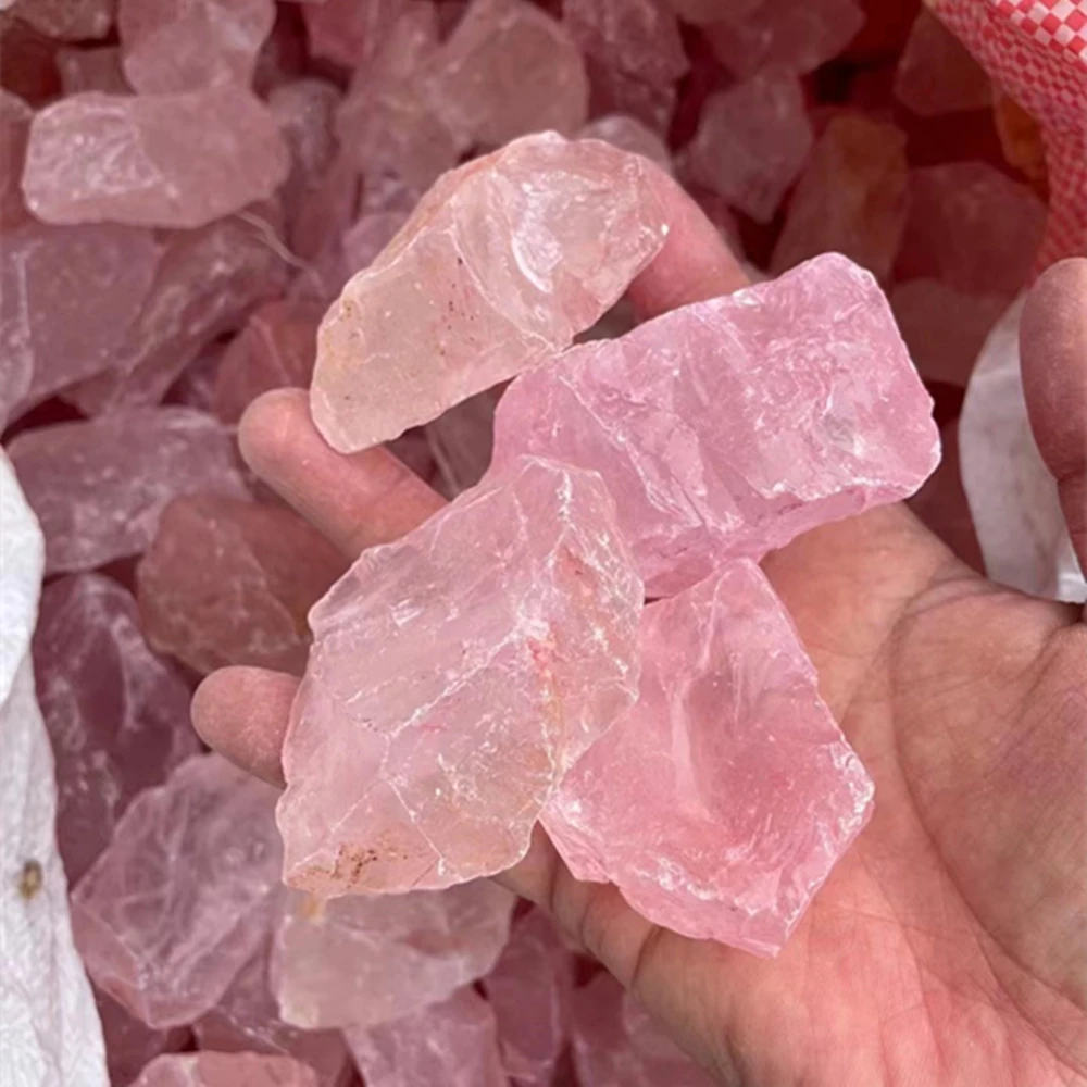 100g Rose Healing Stones Rough Pink Quartz Mineral Specimens Decoration For Aquarium Home Decorations
100g Rose Healing Stones Rough Pink Quartz Mineral Specimens Decoration For Aquarium Home Decorations