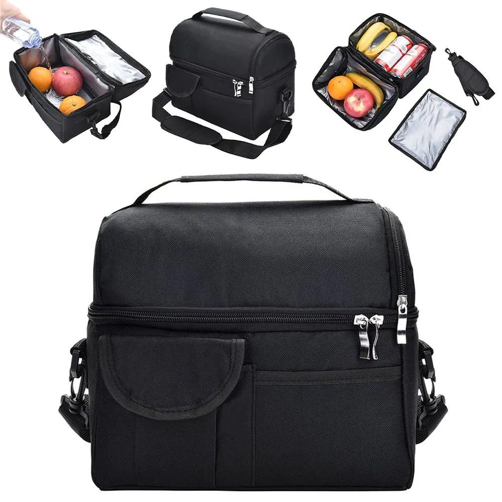 Oxford Large Insulated Lunch Bag Thermal Cool Hot Food Storage Box Picnic Thermal Cooler Bags Preservation Cooler Bag Handbag
Oxford Large Insulated Lunch Bag Thermal Cool Hot Food Storage Box Picnic Thermal Cooler Bags Preservation Cooler Bag Handbag
