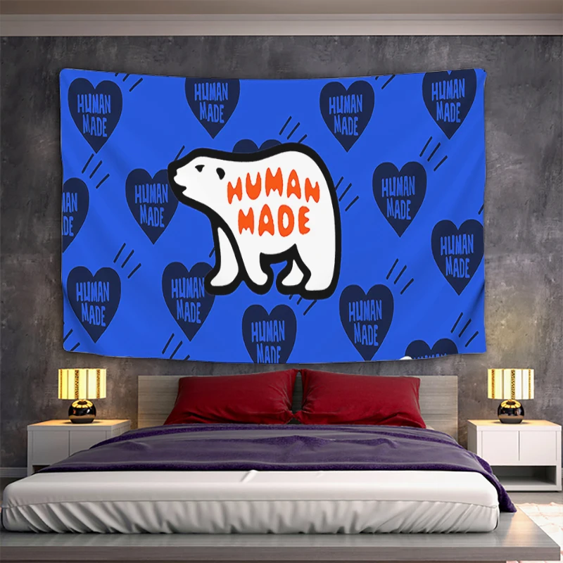 Human Made Fabric Tapestry for Wall Decor Decoration Bedroom Headboards Tapestries Anime Room Home Kawaii Aesthetic Hanging the
Human Made Fabric Tapestry for Wall Decor Decoration Bedroom Headboards Tapestries Anime Room Home Kawaii Aesthetic Hanging the