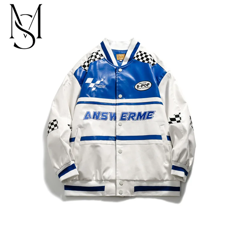 Autumn style American fashion PU leather motorcycle jacket Men's lovers Street baseball suit Men's versatile casual coat
Autumn style American fashion PU leather motorcycle jacket Men's lovers Street baseball suit Men's versatile casual coat