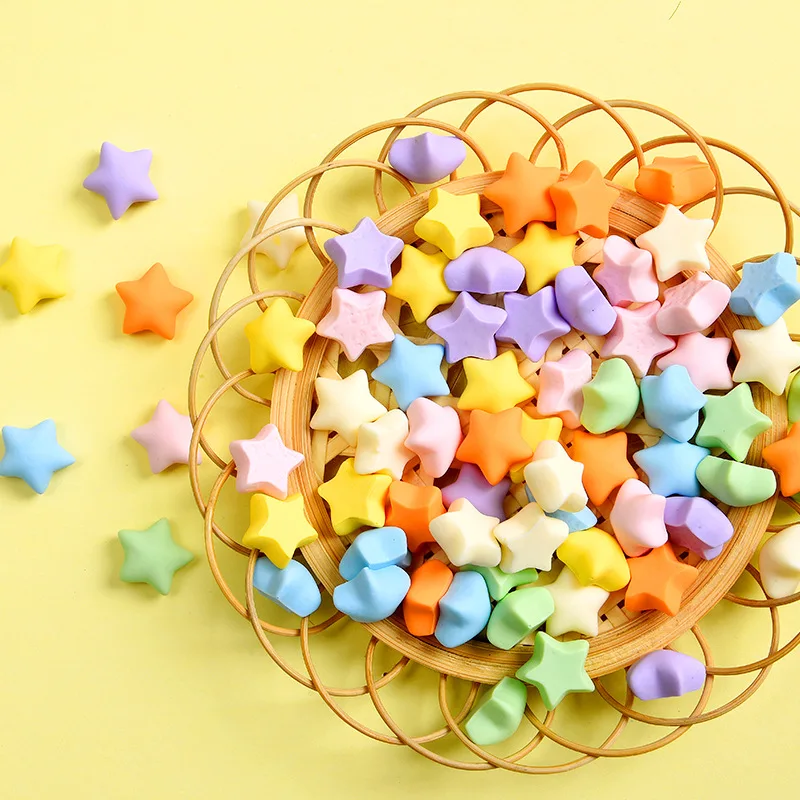 10 шт., кавайная красочная мини-3D пятиконечная звезда, фигурка из смолы с плоской задней частью, чехол для телефона, декор, серьги «сделай сам», головные уборы, ювелирные аксессуары 
10 шт., кавайная красочная мини-3D пятиконечная звезда, фигурка из смолы с плоской задней частью, чехол для телефона, декор, серьги «сделай сам», головные уборы, ювелирные аксессуары