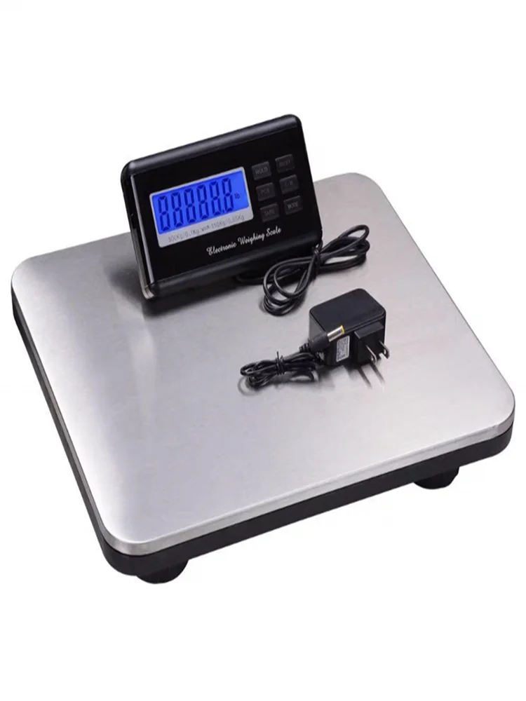 Portable Electronic Balance Digital Postal Scale LCD Floor Weighing Scale Stainless Steel Platform
Portable Electronic Balance Digital Postal Scale LCD Floor Weighing Scale Stainless Steel Platform