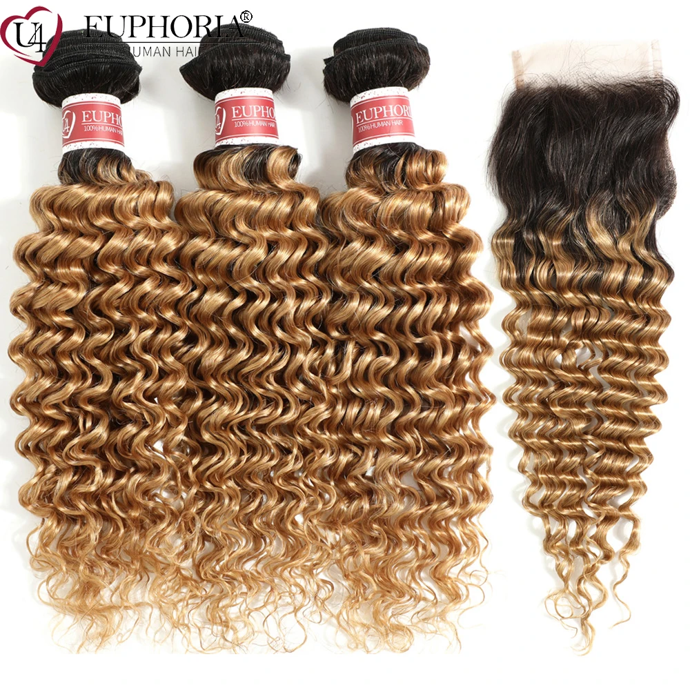 1b/27 Ombre Blonde Deep Wave Bundles With 4x4 Lace Closure Hair Brazilian Human Hair Wavy 3 Bundles With Lace Closure Euphoria
1b/27 Ombre Blonde Deep Wave Bundles With 4x4 Lace Closure Hair Brazilian Human Hair Wavy 3 Bundles With Lace Closure Euphoria