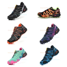 Hiking Shoes Men and Women Mesh Breathable Hiking Travel Shoes Speed Outdoor Woodland Cross-Country Shoes Sports Running Shoes
