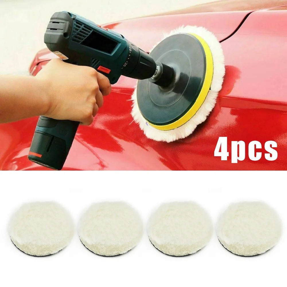 4PCS 3inch Wool Waxing Buffing Polishing Pad Bonnets Sanding Car Buffer Plate For Car Polisher Discs Auto Cleaning Pads
4PCS 3inch Wool Waxing Buffing Polishing Pad Bonnets Sanding Car Buffer Plate For Car Polisher Discs Auto Cleaning Pads