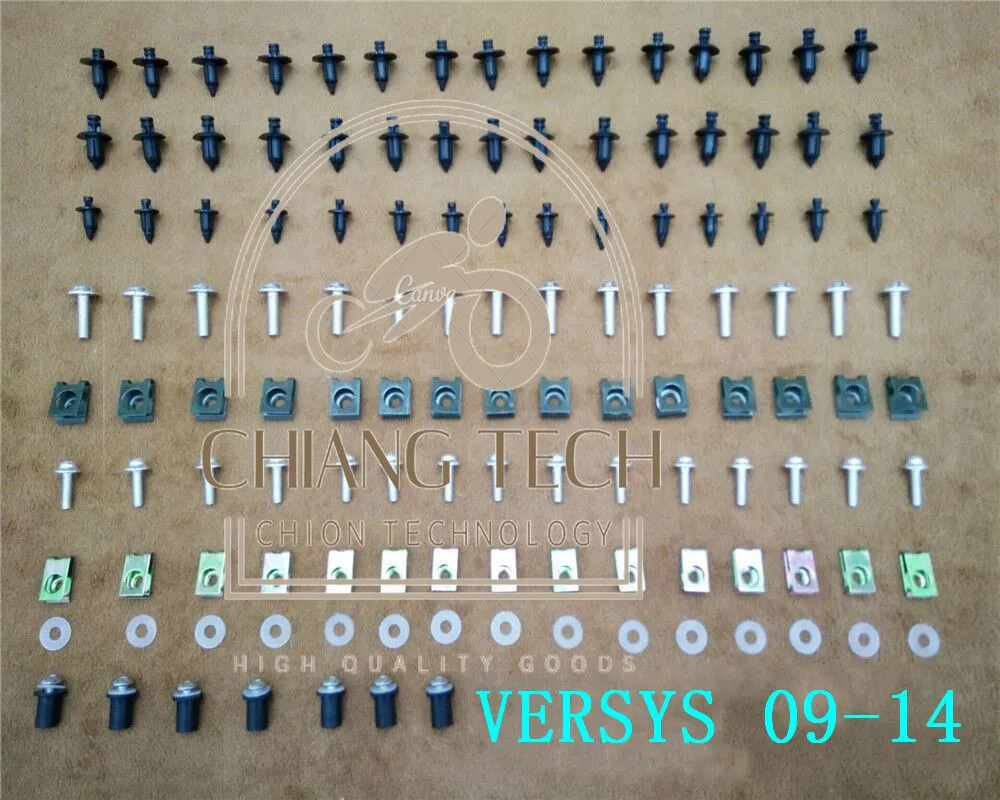 Fairing Bodywork Kit Bolts Screws For Fit For Kawasaki VERSYS (650cc) 2009-2014
Fairing Bodywork Kit Bolts Screws For Fit For Kawasaki VERSYS (650cc) 2009-2014