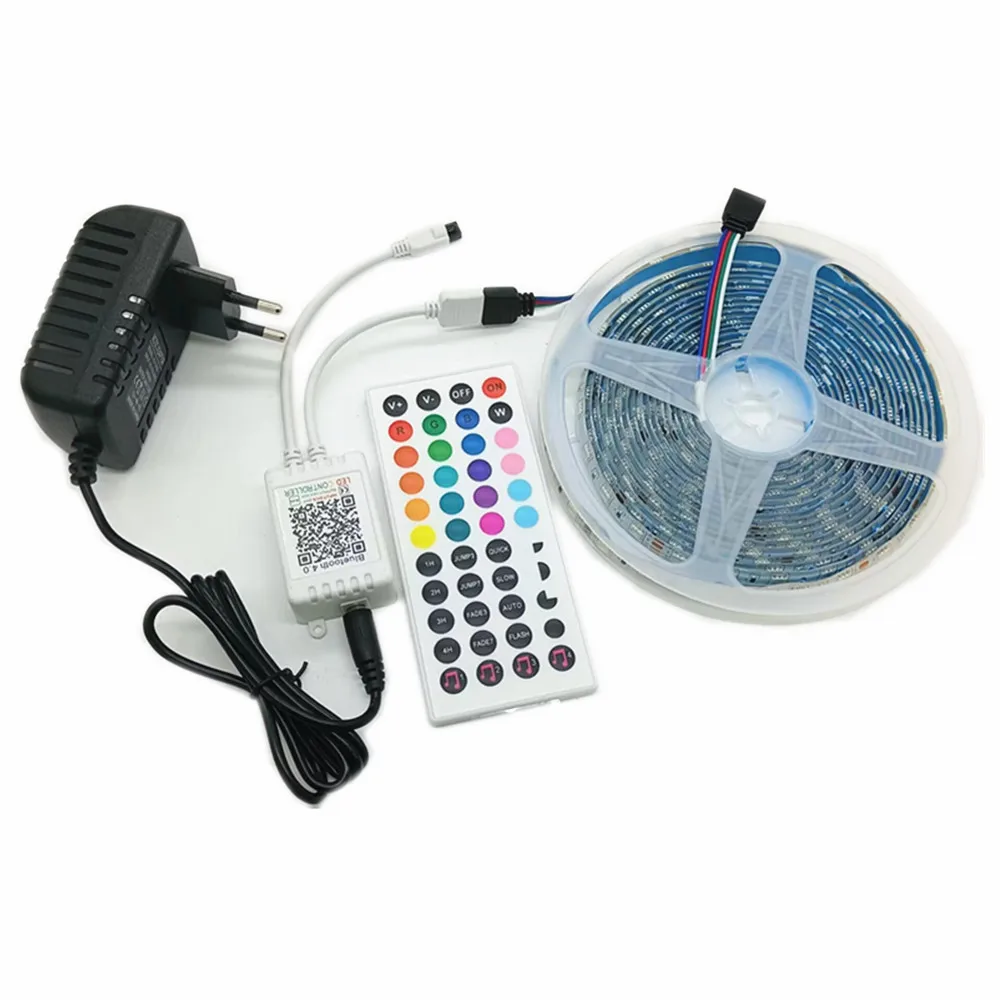 5050 intelligent LED Strip + App Music 24 Key Controller For Wall Stair Light KTV DJ Party Bar Light + 110V 220V Adapter
5050 intelligent LED Strip + App Music 24 Key Controller For Wall Stair Light KTV DJ Party Bar Light + 110V 220V Adapter