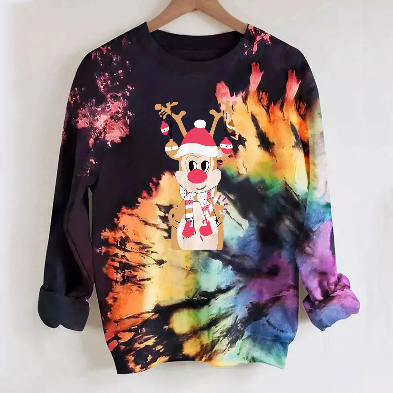 Women's Sweatshirt Christmas Hoodie Top Art Long Sleeve Sweater Women Pullover Hoodie Sweatshirt Snap Sweatshirt Women
Women's Sweatshirt Christmas Hoodie Top Art Long Sleeve Sweater Women Pullover Hoodie Sweatshirt Snap Sweatshirt Women