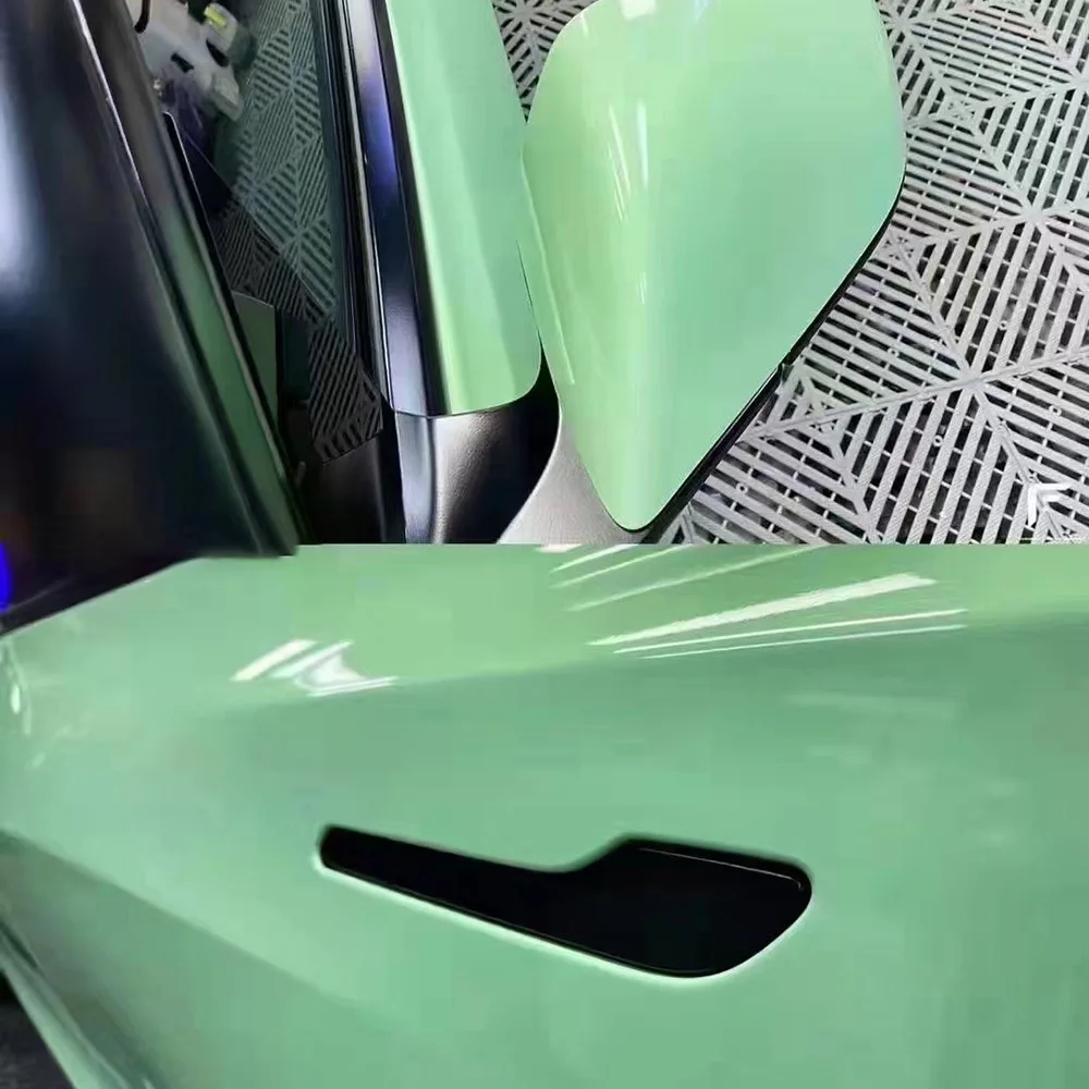 PET Glossy Crystal Vinyl Carbon Fiber Vinyl Wrap Carbon Fiber Furniture Vinyl On Cars Haze Green
PET Glossy Crystal Vinyl Carbon Fiber Vinyl Wrap Carbon Fiber Furniture Vinyl On Cars Haze Green