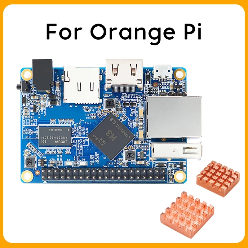 For Orangepi One PC Development Board Allwinner H3 ARM 1GB Memory Open Source Programming Microcontroller With Heat Sink
For Orangepi One PC Development Board Allwinner H3 ARM 1GB Memory Open Source Programming Microcontroller With Heat Sink