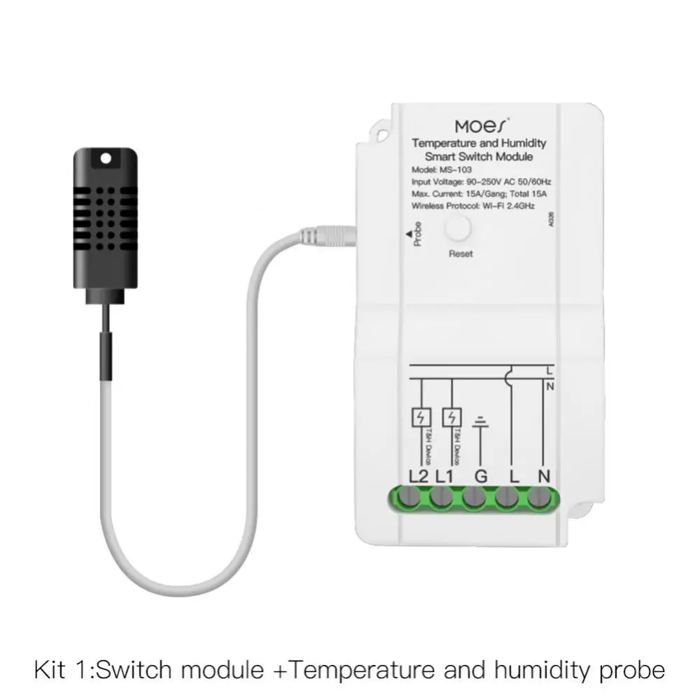 Tuya Wifi Kept Constant Multifunctional Switch Module Wide Compatibility Smart Temperature Humidity Tuya Smart Sensor
Tuya Wifi Kept Constant Multifunctional Switch Module Wide Compatibility Smart Temperature Humidity Tuya Smart Sensor