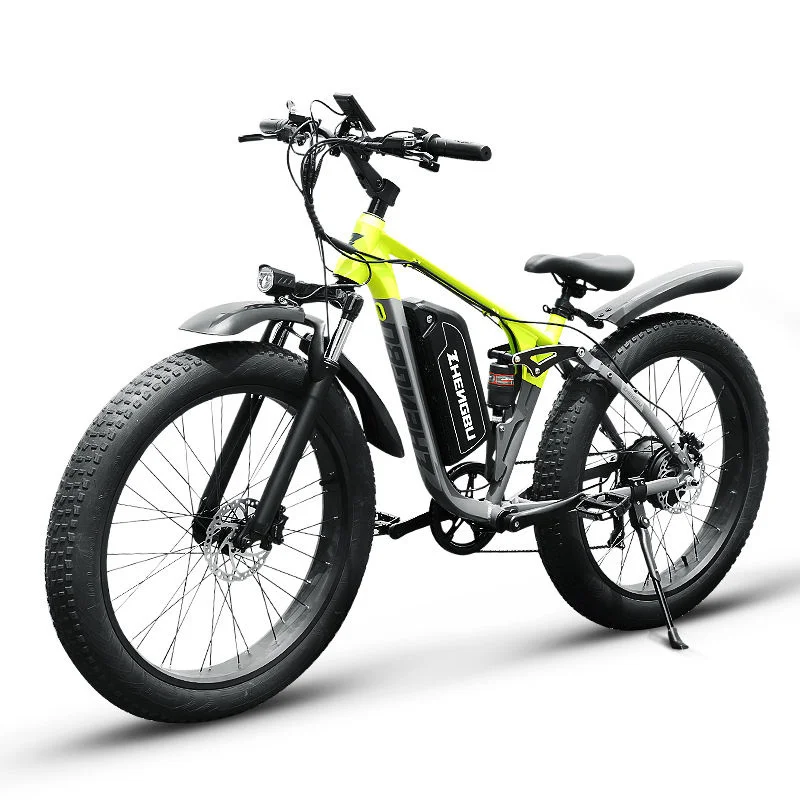 Горный велосипед с толстыми шинами, электрический велосипед с литиевым аккумулятором, 26 дюймов
Горный велосипед с толстыми шинами, электрический велосипед с литиевым аккумулятором, 26 дюймов