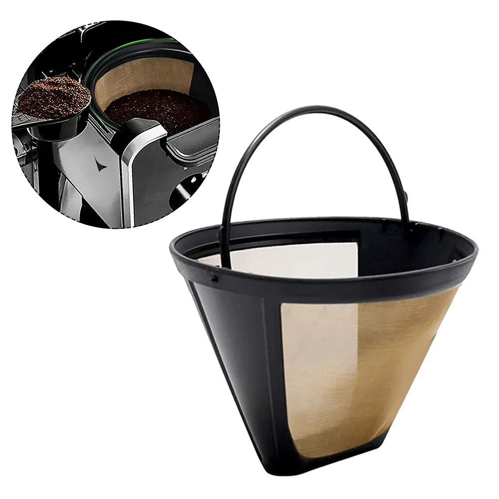 Durable and Practical Coffee Maker Reusable Filters, 2 Pack Coffee Filters with Easy Removal Handle Non toxic and Healthy
Durable and Practical Coffee Maker Reusable Filters, 2 Pack Coffee Filters with Easy Removal Handle Non toxic and Healthy
