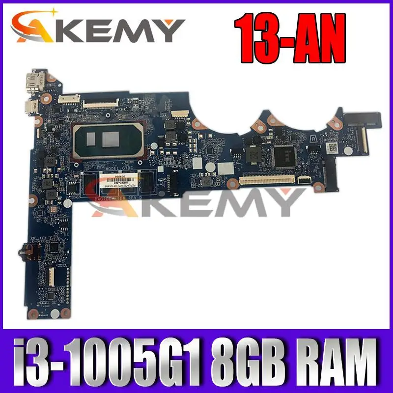 L68365-001 L68365-601 DAG7DCMB8D0 w i3-1005G 1 CPU 8GB RAM материнская плата для ноутбука HP 13-AN Series NoteBook PC
L68365-001 L68365-601 DAG7DCMB8D0 w i3-1005G 1 CPU 8GB RAM материнская плата для ноутбука HP 13-AN Series NoteBook PC