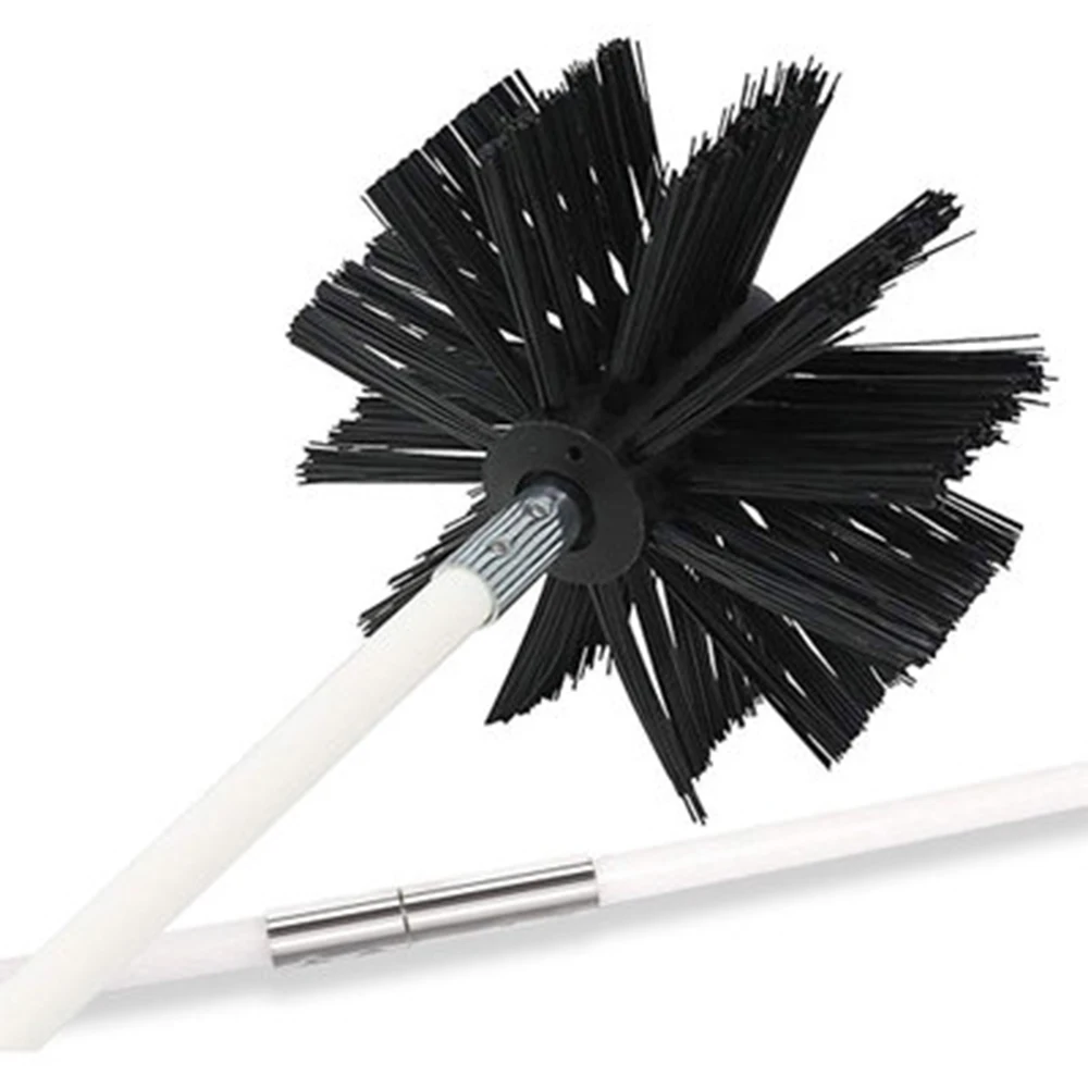 Flexible Flue Brush Rods Chimney Brush Kit Chimney Sweep Soot Cleaning Rod Inner Wall And Roof Multifunction Cleaning Tools
Flexible Flue Brush Rods Chimney Brush Kit Chimney Sweep Soot Cleaning Rod Inner Wall And Roof Multifunction Cleaning Tools