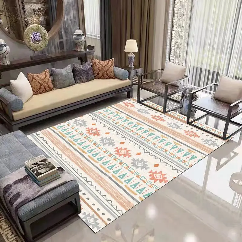 

Геометрические ковры для гостиной, домашний декор, марокканский напольный ковер, роскошный ковер для дивана, Мягкий Нескользящий моющийся коврик для ног для спальни